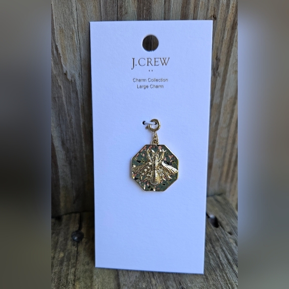 J. Crew Gold Bee Pendant - Picture 1 of 4